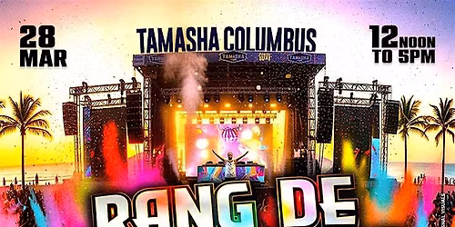 Blue Glove Presents: #1 OFFICIAL RANG DE COLUMBUS | HOLI COLOR FEST 2026