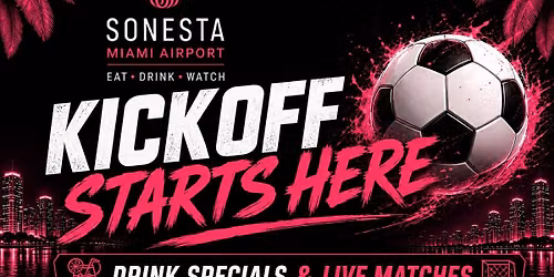 Kick Off Starts Here — 950 NW LeJeune Road