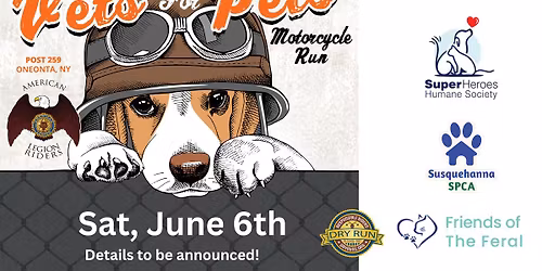 9th Annual American Legion Riders Vets for Pets Run