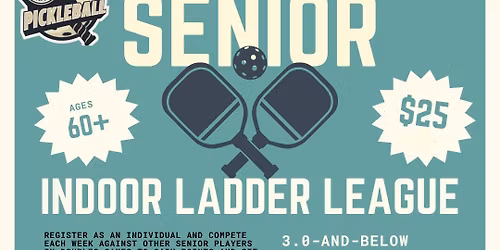 Winter Senior Pickleball Individual Ladder League