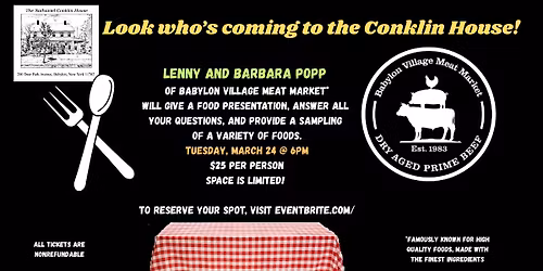 Babylon Village Meat Market Food Tasting
