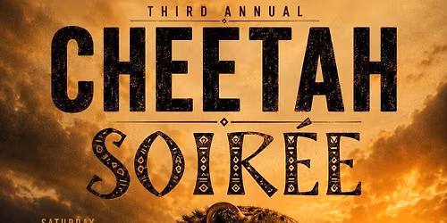 3rd Annual Cheetah Soiree
