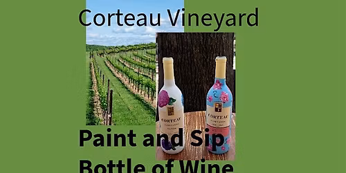 Paint and Sip Bottle of Wine
