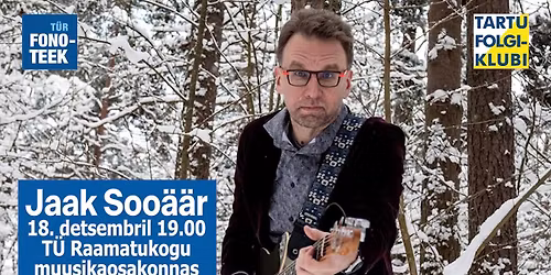 Jaak Sooa\u0308a\u0308r u\u0308likooli raamatukogu muusikaosakonnas