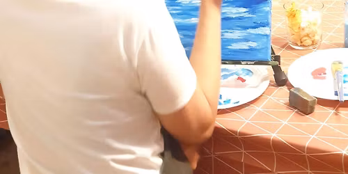 SIP AND CREATE: TURNING TORSO PAINTING