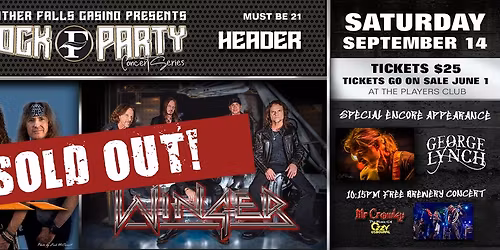 Dokken with George Lynch at The Showroom at the Golden Nugget Las Vegas