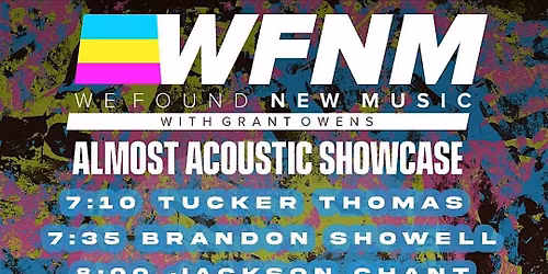 JUNE WFNM: ALMOST ACOUSTIC SHOWCASE