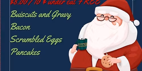 Amvets Post 7 Breakfast with Santa