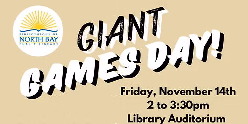 Giant Games Day