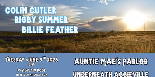 Colin Cutler\/Rigby Summer\/Billie Feather at AMP