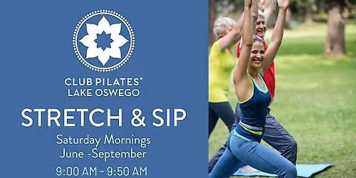 Stretch & Sip Saturdays