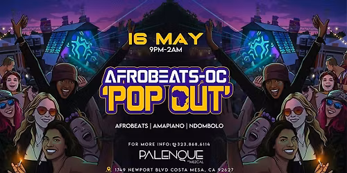 AFROBEATS-OC MAY 16TH