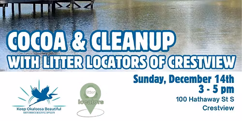 Twin Hills Park Cleanup with Litter Locators of Crestview