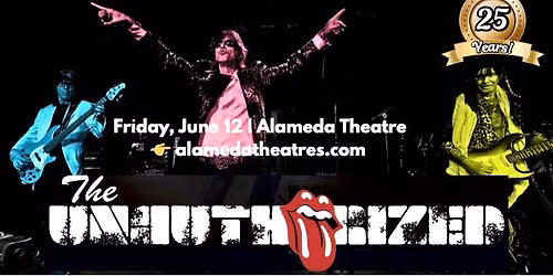 The Unauthorized Rolling Stones June 12 Alameda Theatre