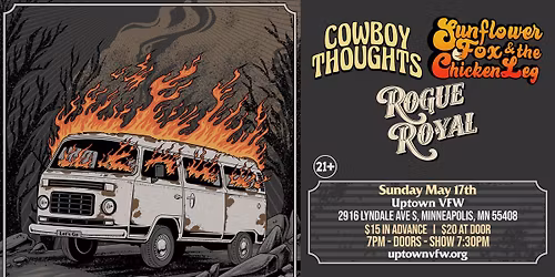 Cowboy Thoughts - Sunflower Fox and the Chicken Leg - Rogue Royal