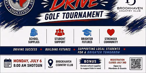 Back to School Drive Golf Tournament