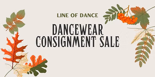 Dancewear Consignment Sale