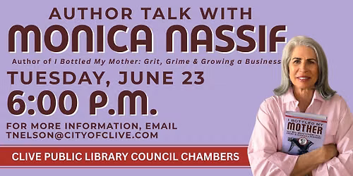 The Mrs. Meyer's Story: Author Talk with Monica Nassif