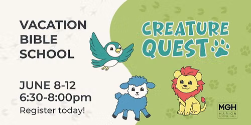 Vacation Bible School  |  Creature Quest