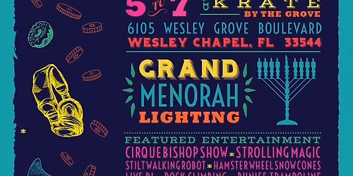 Chanukah Street Fair & Epic Gelt Drop!