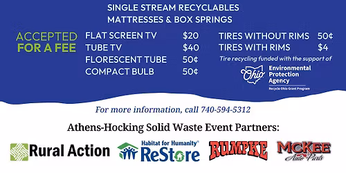 Athens County Spring Recycling Day