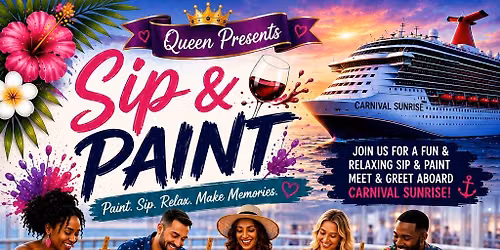 \ud83c\udfa8\ud83c\udf77 SIP & PAINT MEET & GREET \ud83c\udf77\ud83c\udfa8
