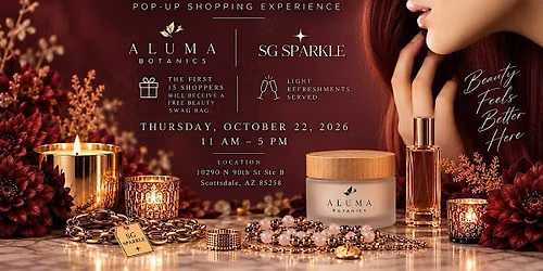 Autumn Beauty Pop Up Event