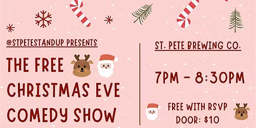 FREE Christmas Eve Comedy Show! (Early Show)