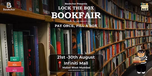 LockTheBox Book Fair Mumbai 2026 | Fill A Box With Books