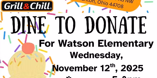 DINE TO DONATE AT DAIRY QUEEN