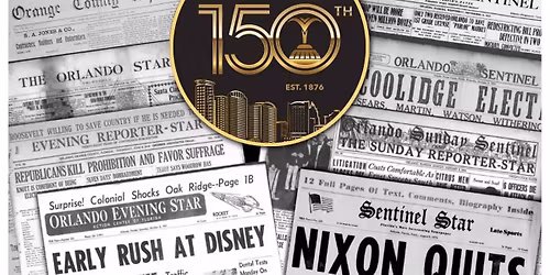 Lunch & Learn: 150 Years of the Orlando Sentinel
