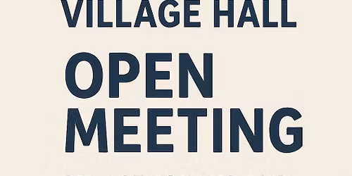 Open Committee Meeting