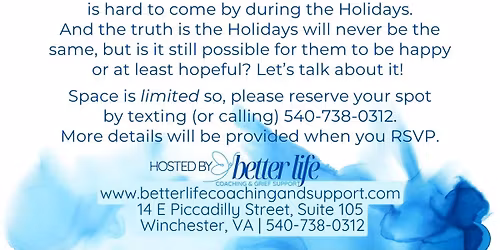 Better Life Conversations: Finding your Happy During the Holidays