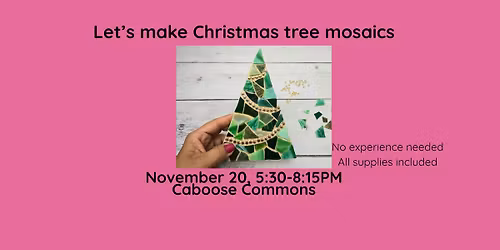  Make a Christmas Tree Mosaic 