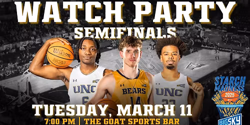 Northern Colorado Bears at Montana State Bobcats Mens Basketball