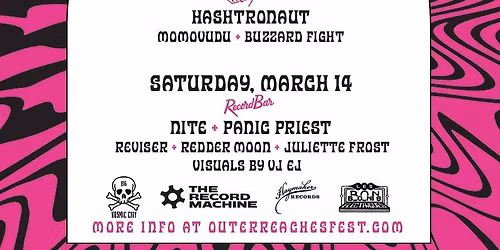 Outer Reaches Day 2: Nite, Panic Priest, Reviser, Redder Moon, Juliette Frost