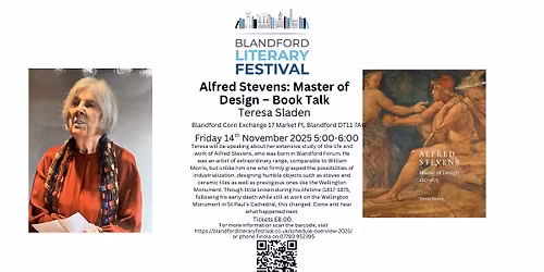 Alfred Stevens: Master of Design - book talk by Teresa Sladen
