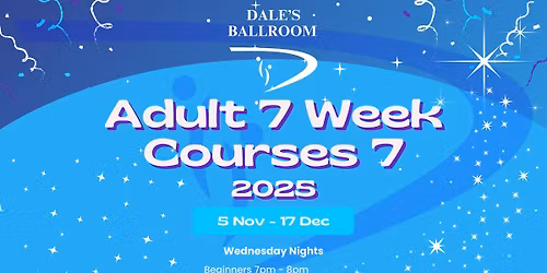 Adult 7 Week Courses 7 2025