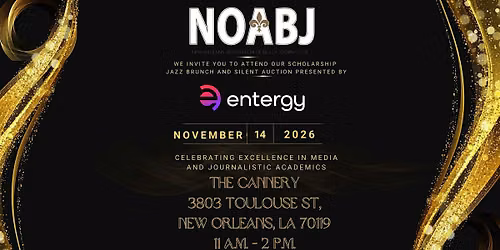 NOABJ 2026 Scholarship Jazz Brunch & Legacy Awards
