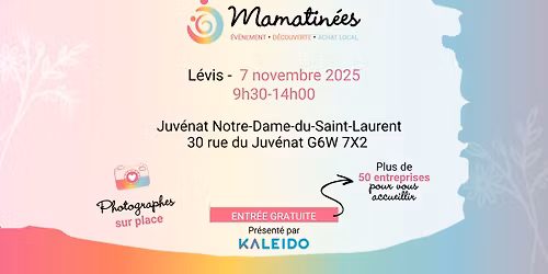 Mamatin\u00e9e L\u00e9vis - 7 novembre 2025