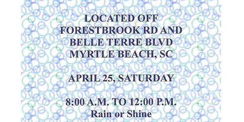 TUSCANY COMMUNITY SPRING GARAGE SALE