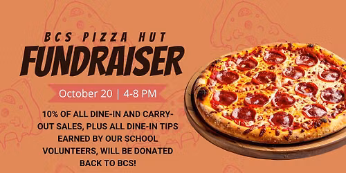 Borculo Christian School Pizza Hut Fundraiser