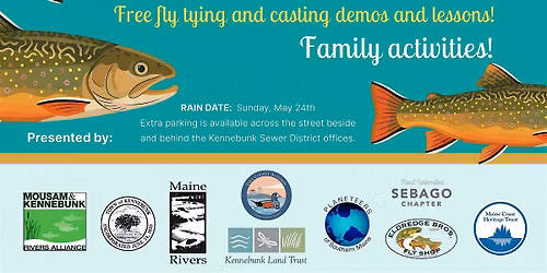 Come Celebrate Fish and Rivers with TEN conservation groups!!!