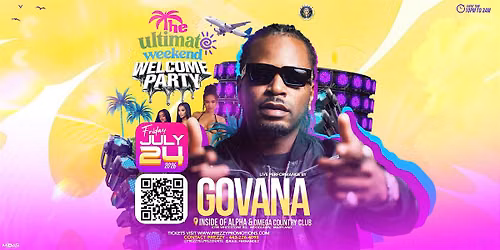 The Ultimate Weekend: Welcome Party