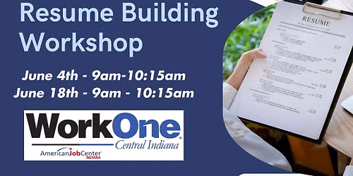 Work One Resume Building Workshop