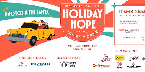 Holiday Hope Charity Drive 2025 (Photos with Santa!)