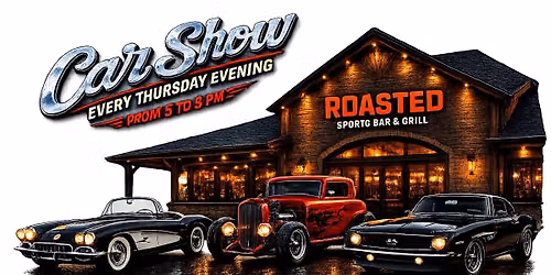 ROASTED SPORTS BAR CAR SHOW