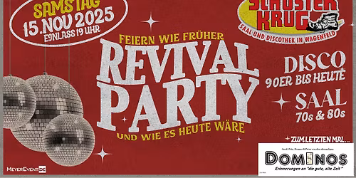 Schusterkrug Revival Party