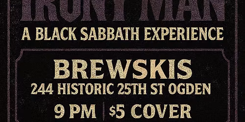 Irony Man \u2014 A Black Sabbath Experience