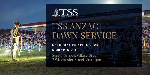 TSS Dawn Service 2026